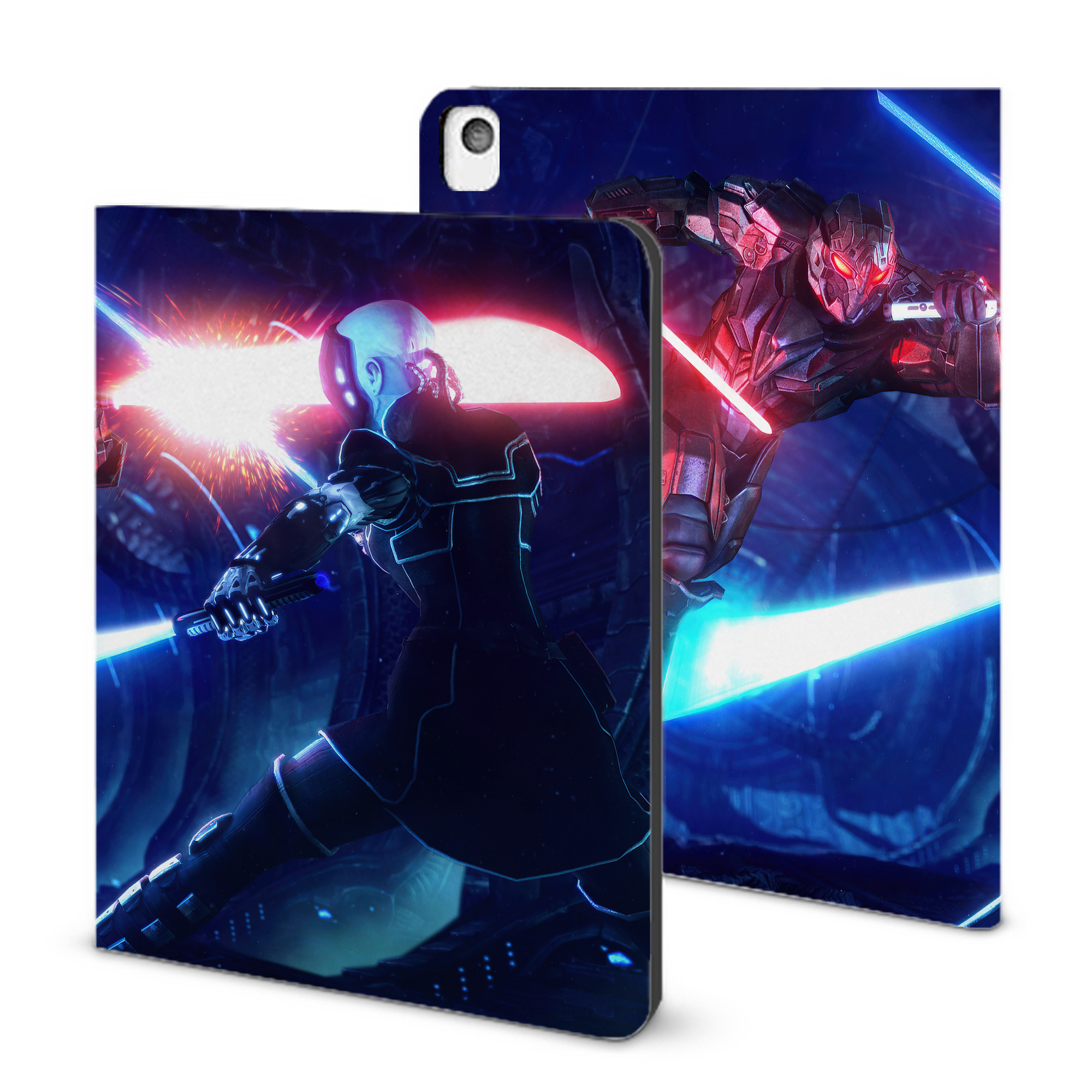 （画像用） スター・ウォーズ Star Wars IPadケース ペンホルダー付き ブックスタイルデザイン